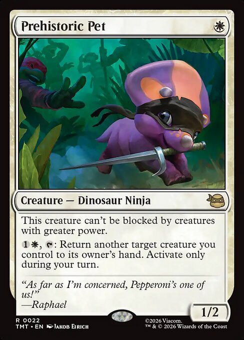 Prehistoric Pet - Teenage Mutant Ninja Turtles #22