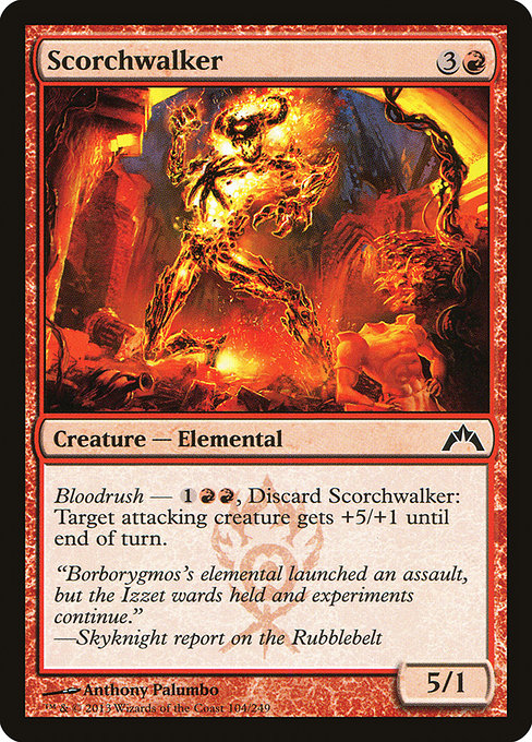 Scorchwalker - Gatecrash #104 Magic: The Gathering card image