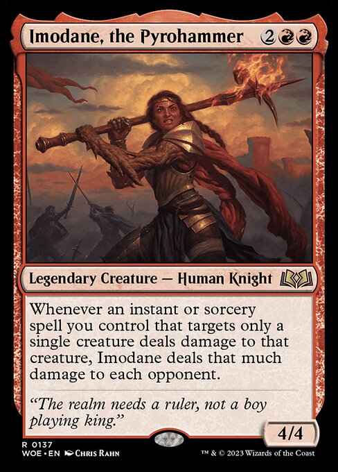 Imodane, the Pyrohammer - Wilds of Eldraine #137