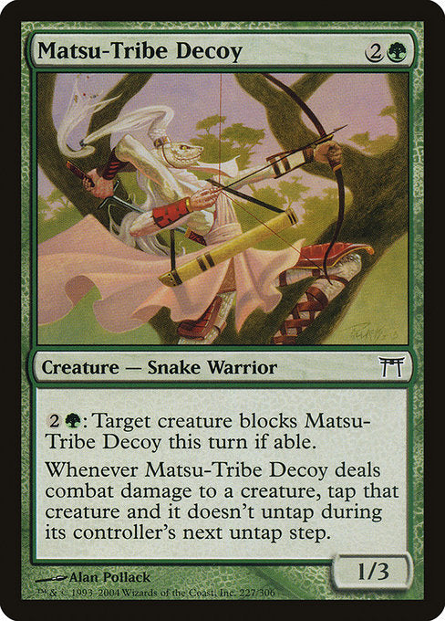 Matsu-Tribe Decoy - Champions of Kamigawa #227