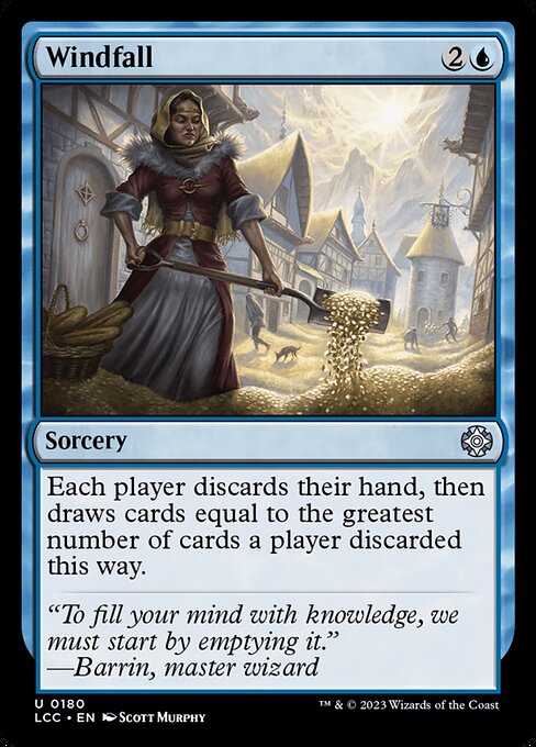 Windfall - Lost Caverns of Ixalan Commander #180