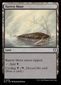 Barren Moor - Bloomburrow Commander #292