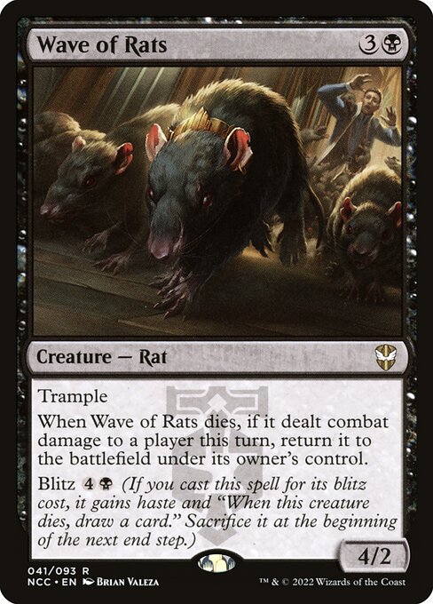 Wave of Rats - New Capenna Commander #41