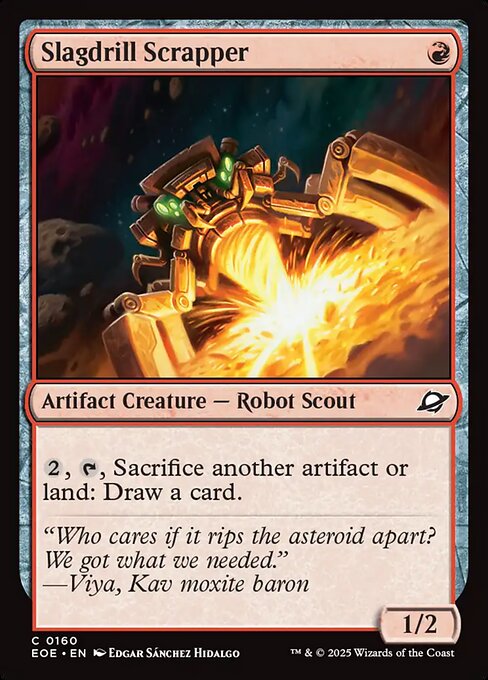 Slagdrill Scrapper - Edge of Eternities #160