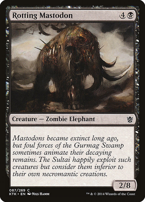 Rotting Mastodon - Khans of Tarkir #87