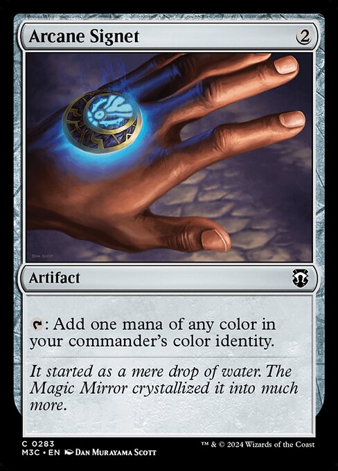 Arcane Signet Modern Horizons 3 Commander Magic: The Gathering card image