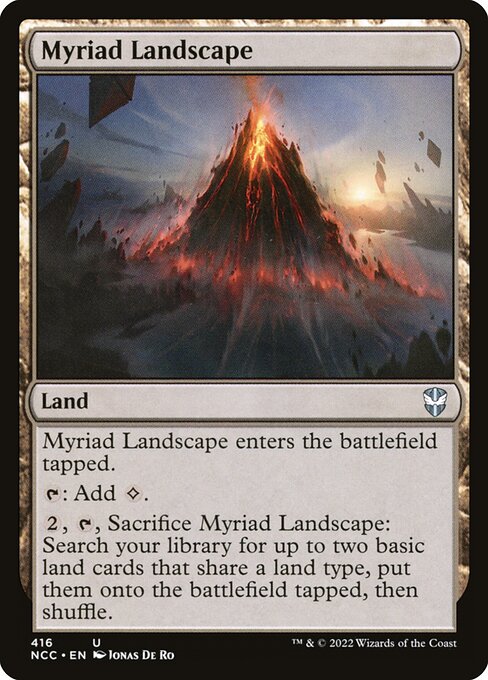 Myriad Landscape - New Capenna Commander #416