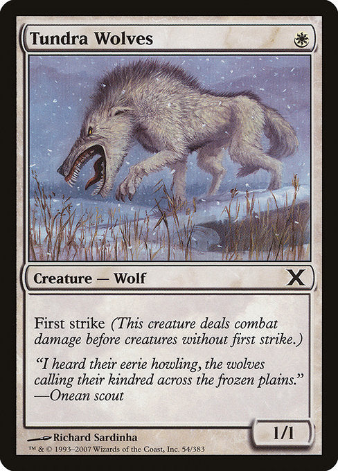Tundra Wolves - Tenth Edition #54