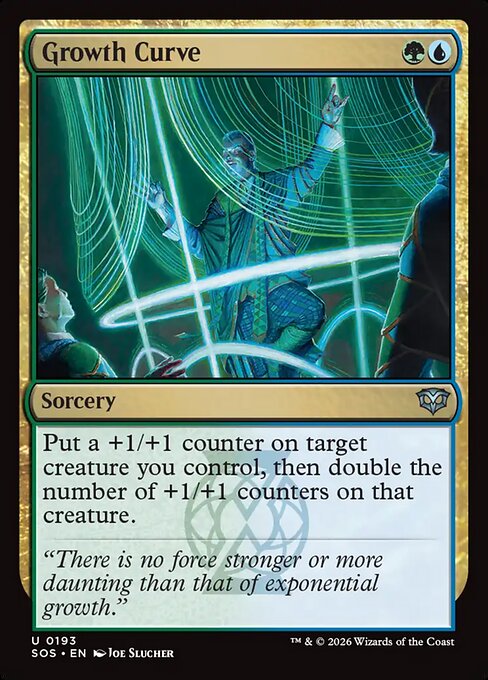 Growth Curve - Secrets of Strixhaven #193 Magic: The Gathering card image