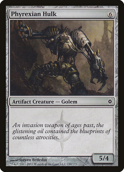 Phyrexian Hulk New Phyrexia Magic: The Gathering card image