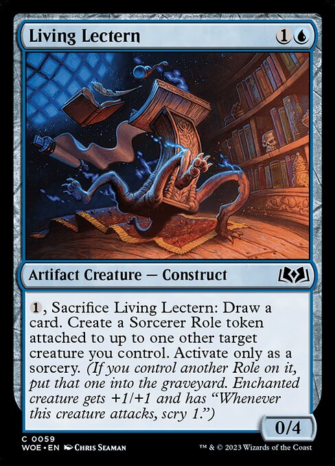 Living Lectern - Wilds of Eldraine #59