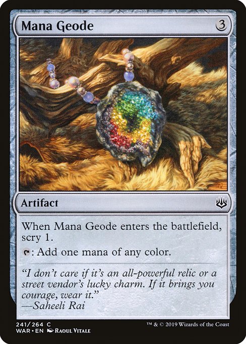 Mana Geode - War of the Spark #241