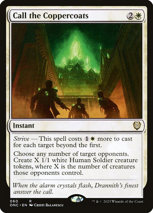 Call the Coppercoats - Phyrexia: All Will Be One Commander #60