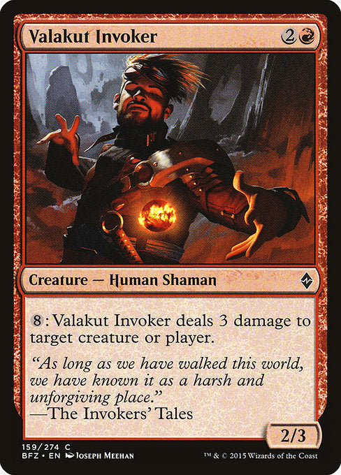 Valakut Invoker - Battle for Zendikar #159