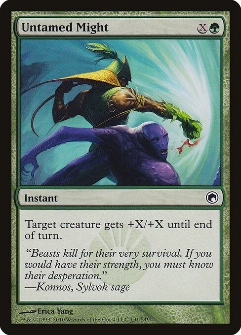 Untamed Might Scars of Mirrodin Magic: The Gathering card image