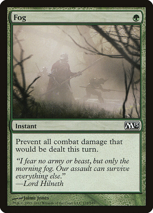 Fog - Magic 2013 #172 Magic: The Gathering card image