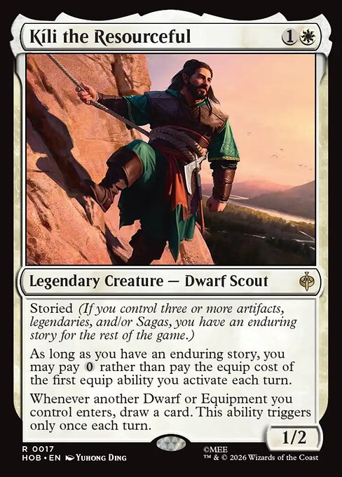 Kíli the Resourceful HOB 17
