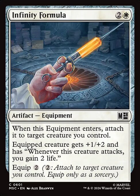 Infinity Formula - Marvel Super Heroes Commander #601 (Foil)