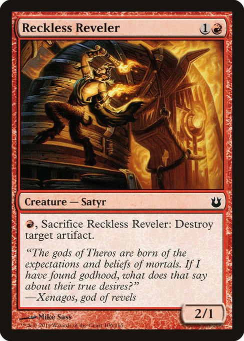 Reckless Reveler - Born of the Gods #106