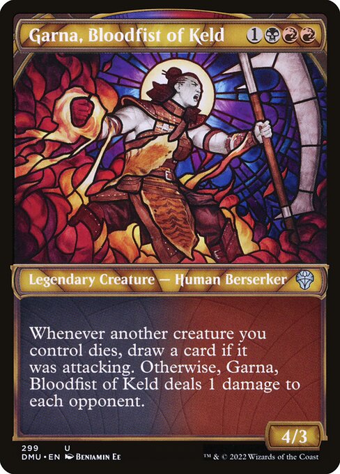 Garna, Bloodfist of Keld - Dominaria United #299