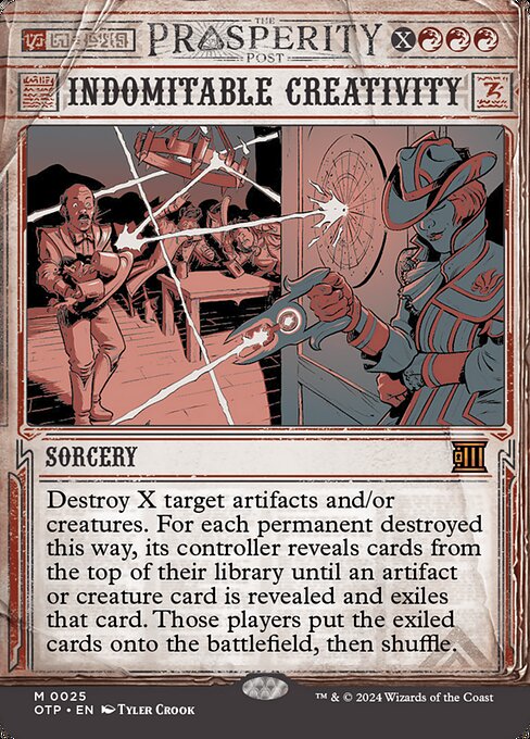Indomitable Creativity - Breaking News #25