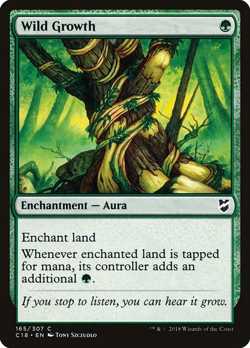 Wild Growth - Commander 2018 #165