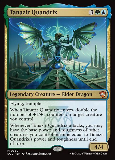 Tanazir Quandrix - Secrets of Strixhaven Commander #332