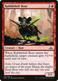 Rubblebelt Boar Guilds of Ravnica Magic: The Gathering card image