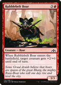 Rubblebelt Boar - Guilds of Ravnica #114 Magic: The Gathering card image