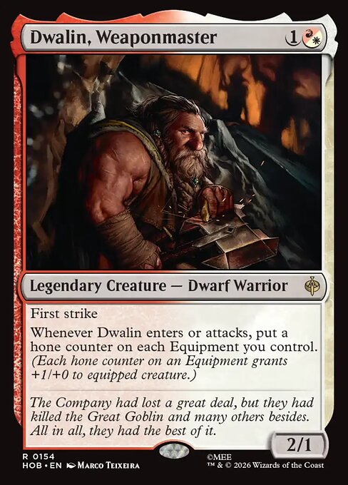 Dwalin, Weaponmaster HOB 154