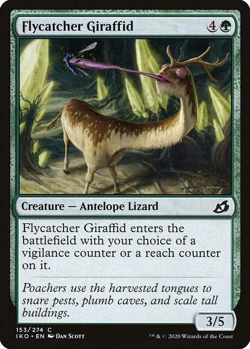 Flycatcher Giraffid - Ikoria: Lair of Behemoths #153