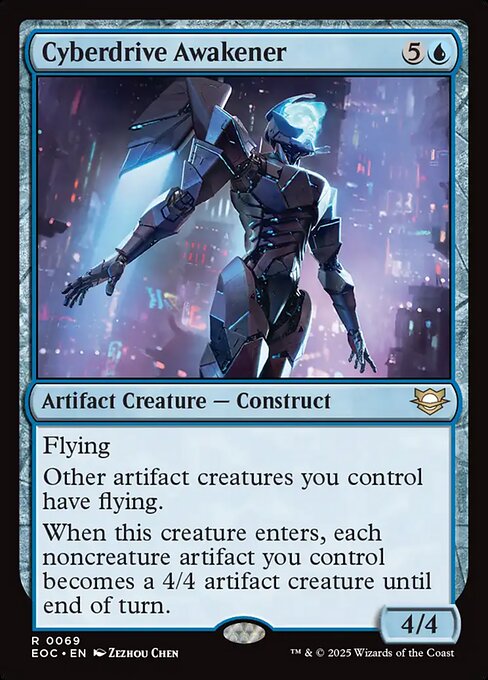 Cyberdrive Awakener - Edge of Eternities Commander #69