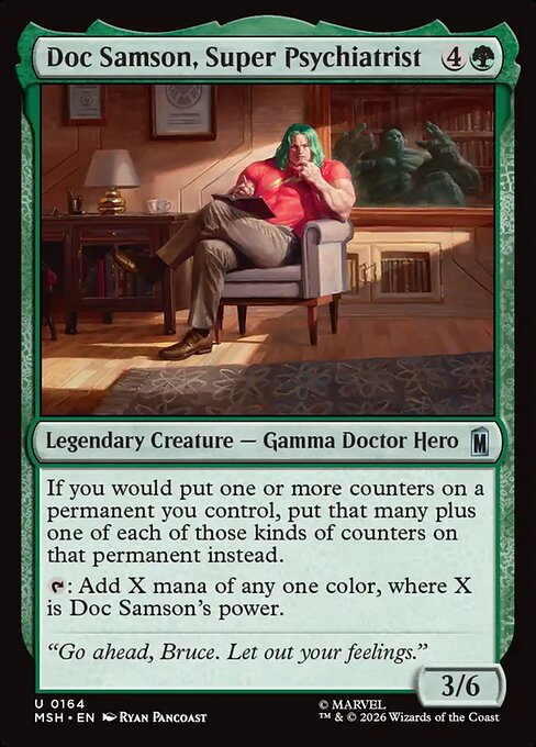 Doc Samson, Super Psychiatrist MSH 164