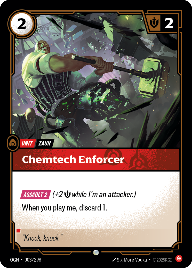 Chemtech Enforcer Riftbound card image