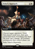 Teferi's Reproach - Reality Fracture Commander - Non-Foil