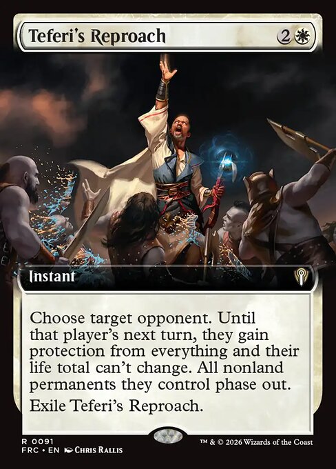Teferi's Reproach - Reality Fracture Commander - Non-Foil
