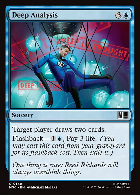 Deep Analysis Marvel Super Heroes Commander Magic: The Gathering card image