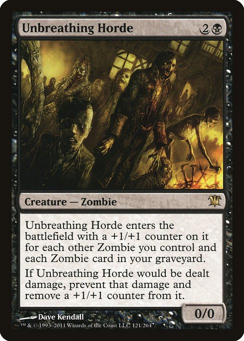 Unbreathing Horde - Innistrad #121
