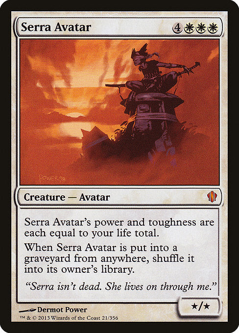 Serra Avatar - Commander 2013 #21
