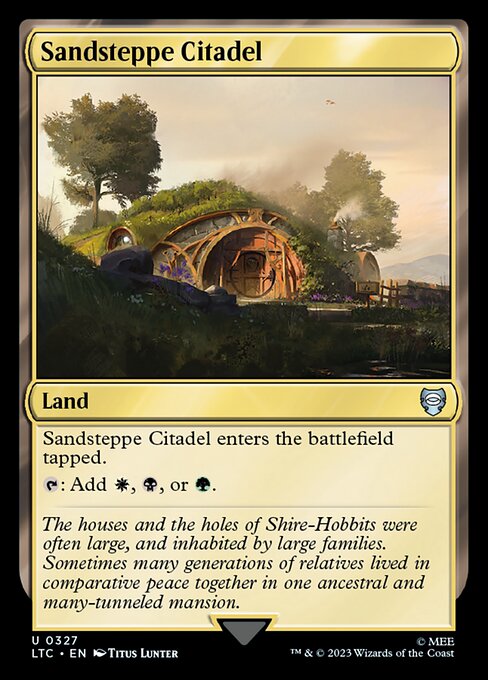 Sandsteppe Citadel - Tales of Middle-earth Commander #327