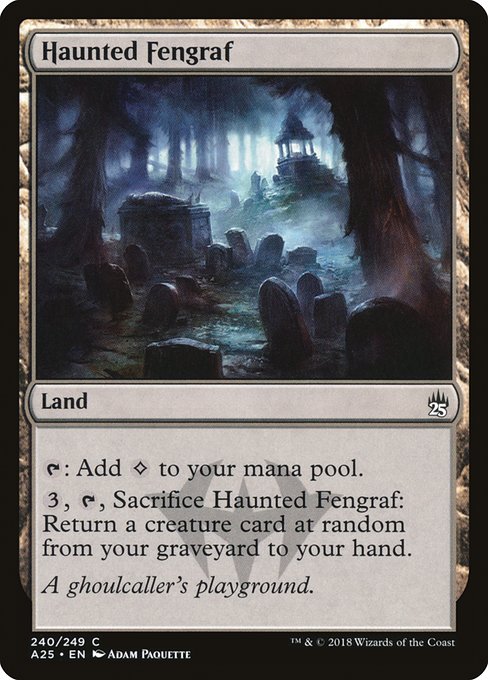 Haunted Fengraf - Masters 25 #240