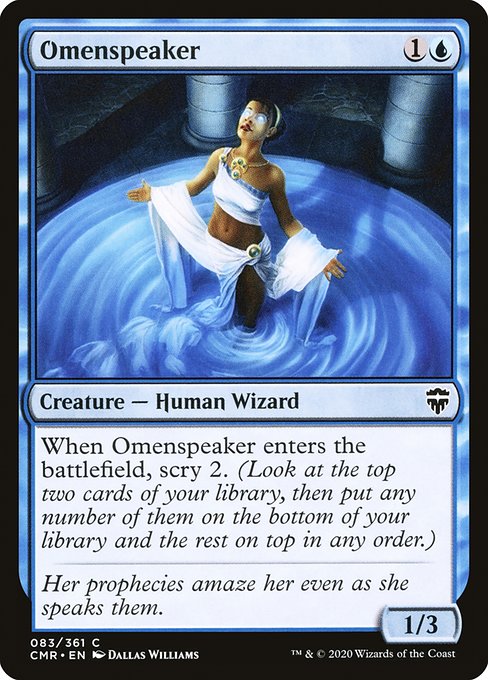 Omenspeaker - Commander Legends #83 Magic: The Gathering card image