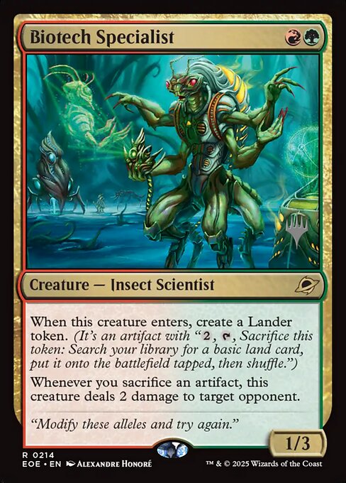 Biotech Specialist - Edge of Eternities Promos #214p