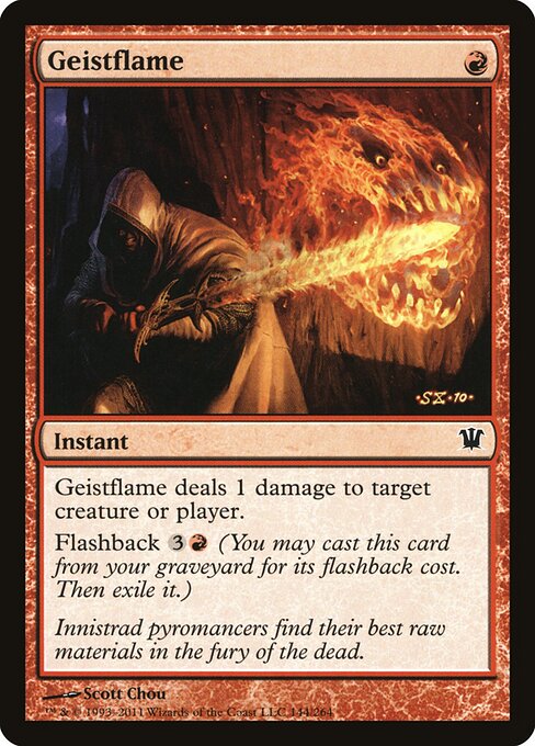 Geistflame Innistrad Magic: The Gathering card image