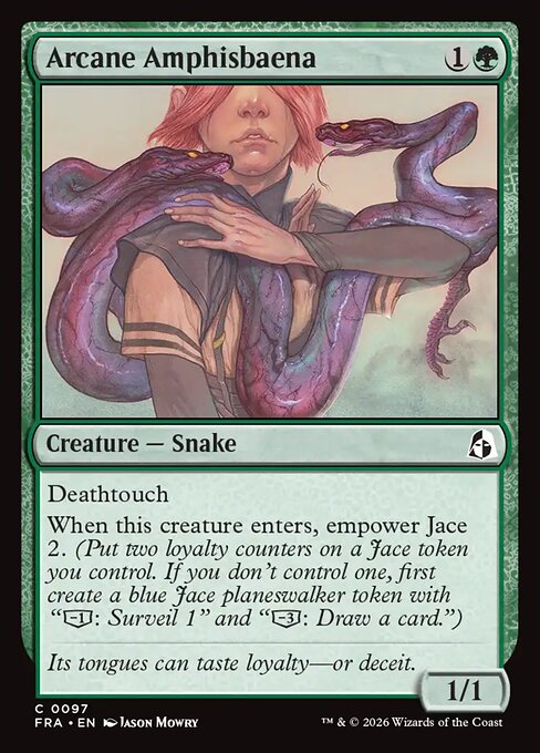 Arcane Amphisbaena - Reality Fracture - Non-Foil