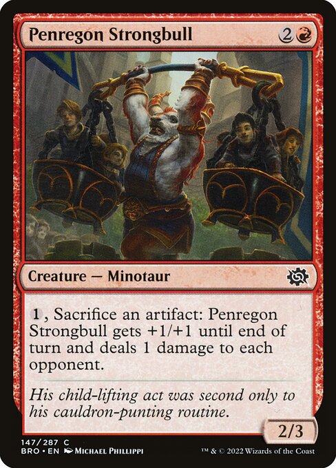 Penregon Strongbull - The Brothers' War #147