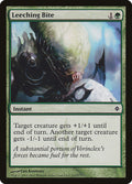 Leeching Bite New Phyrexia Magic: The Gathering card image
