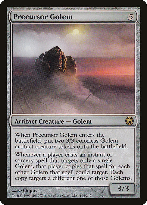Precursor Golem - Scars of Mirrodin #194