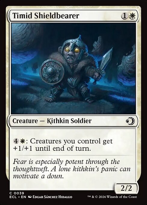 Timid Shieldbearer - Lorwyn Eclipsed #39