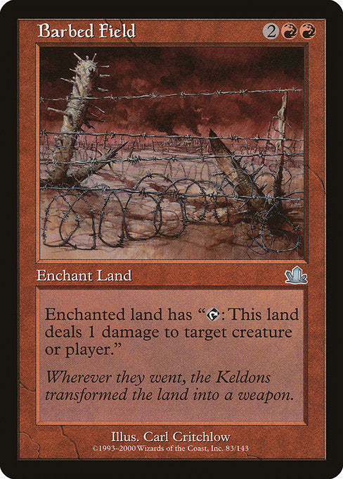 Barbed Field - Prophecy #83